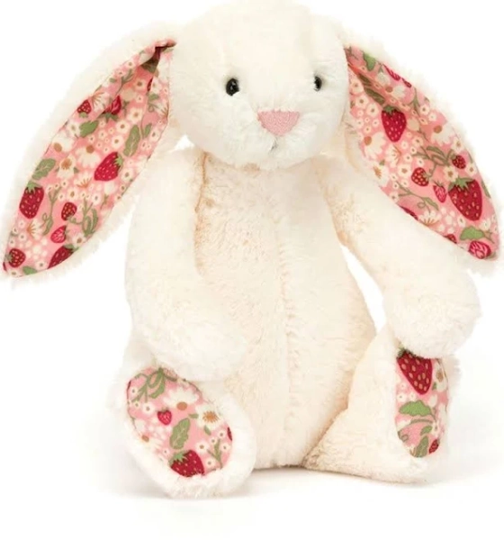 Jellycat Berry Blossom Cream Bunny