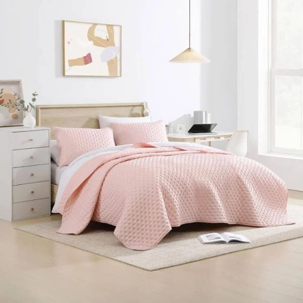 Swift Home Bubble Debossed Quilt Set