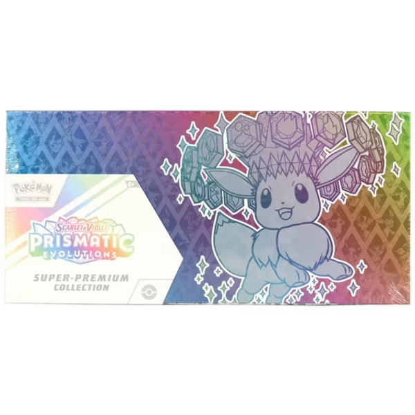 Pokemon Scarlet & Violet: Prismatic Evolutions Super Premium Collection Box