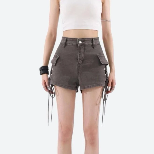 Litlookz Studio Fairy Grunge Cargo Shorts