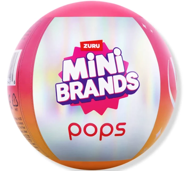 Mini Brands x Pops Plush Keychains
