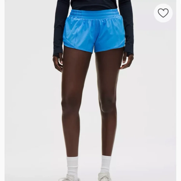 Hotty Hot Low-Rise Lined Short 2.5" - Cornflower- 2