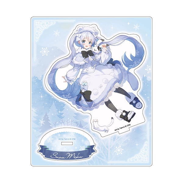 Snow Miku x KIBANA Acrylic Stand(Released)