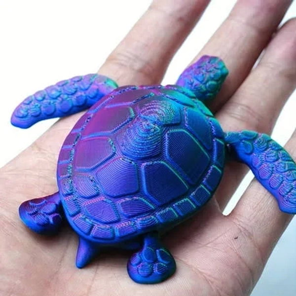 3D Printed Turtles