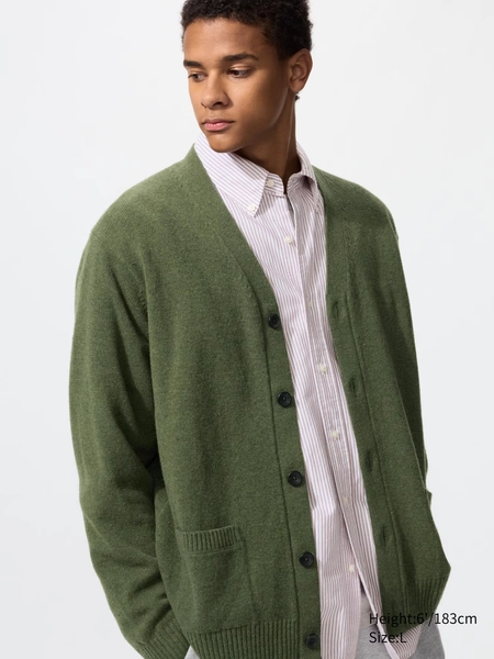 Lambswool Cardigan | UNIQLO US