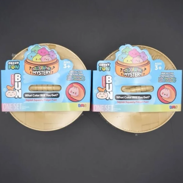 Five Below (2 Pack) Holographic Mystery Squishy S10 - The Viral Mystery Dumpling! - TIKTOK - New Toys & Collectibles