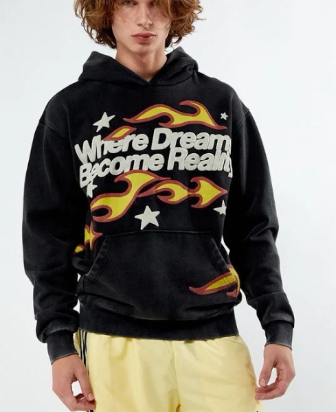 Men's Dreams Come True Puff Hoodie