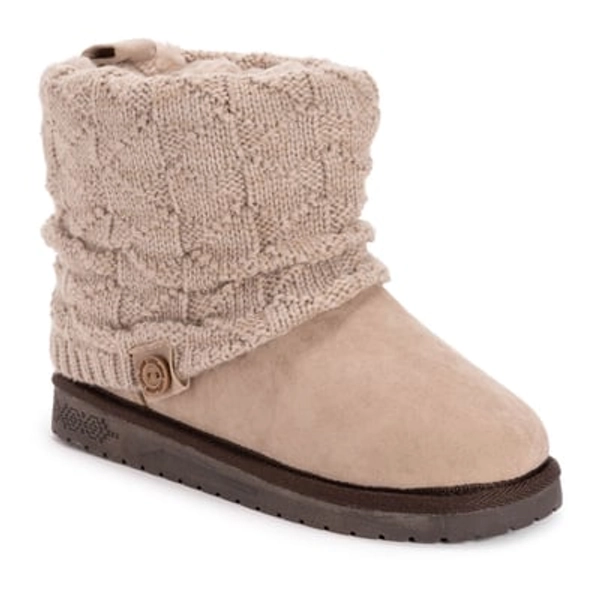 Essentials by MUK LUKS Laurel Women's Winter Boots, Size: 10 Wide, Grey Fairy Dust