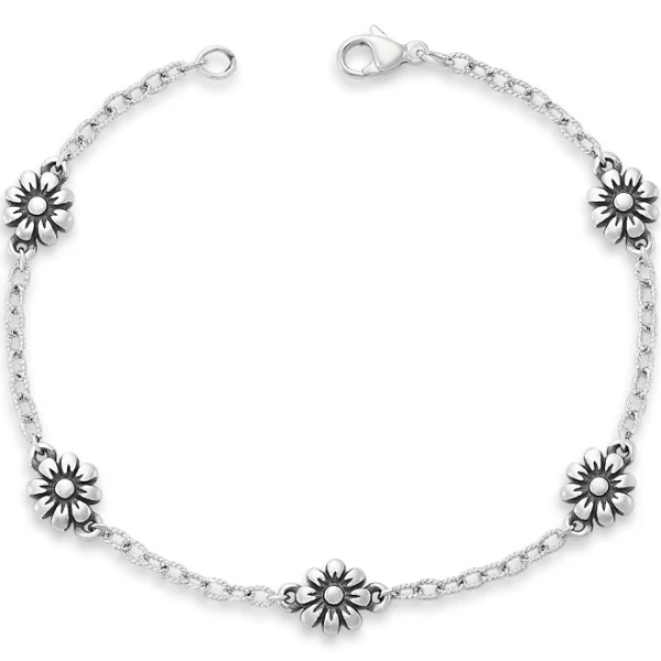 James Avery 14K Gold Margarita Flower Bracelet