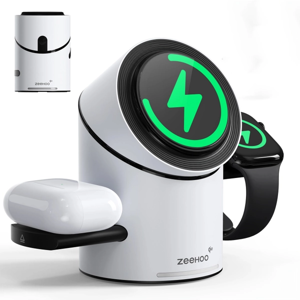ZEEHOO; Магнитное беспроводное зарядное устройство (3-in-1 Magnetic Wireless Charging Station)