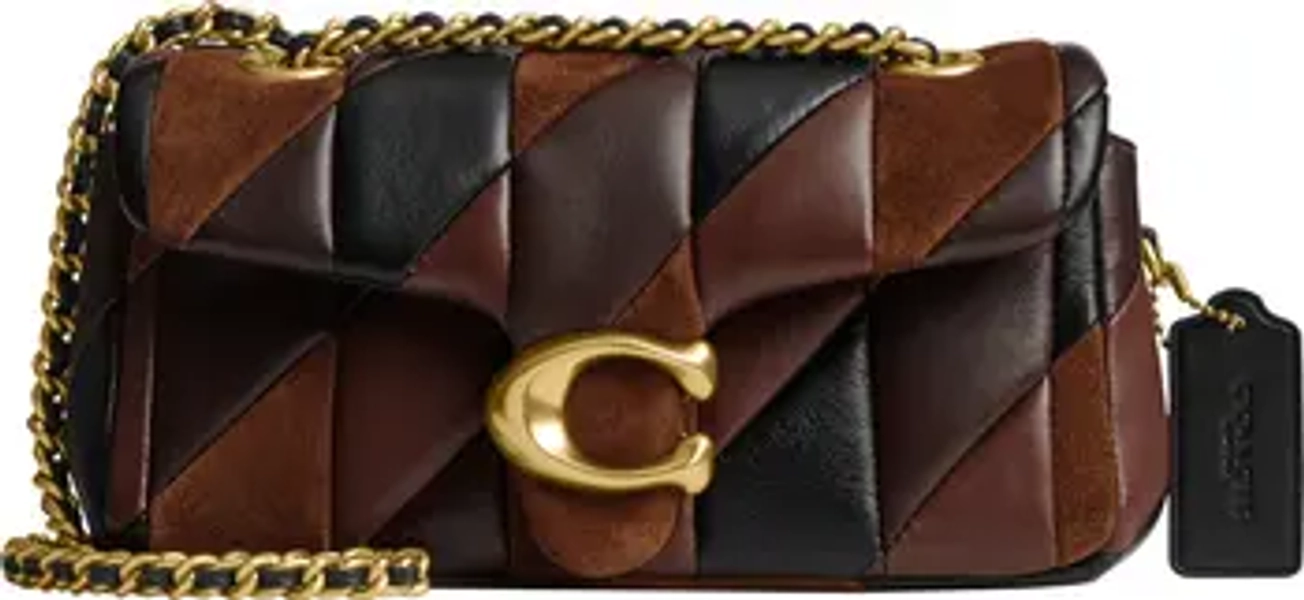 Tabby 20 Quilted Patchwork Leather Shoulder Bag