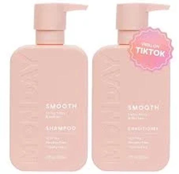 Monday Haircare Smooth Shampoo + Conditioner Bathroom Set