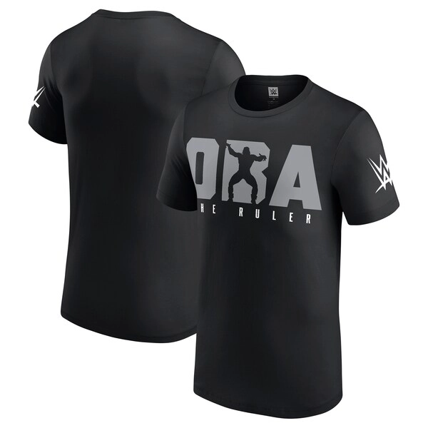 Men's Black Oba Femi Oversized The Ruler T-Shirt