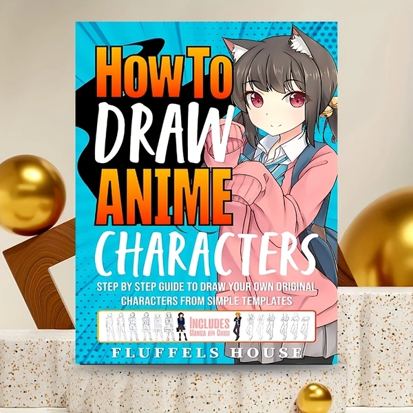 How to Draw Anime Characters | Starting with Simple Templates, Step-by-Step Guide to Drawing Your Own Original Characters