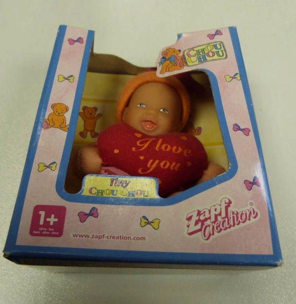 Vintage Tiny Chou Chou "I Love You" Collector’s Doll - Zapf Creation