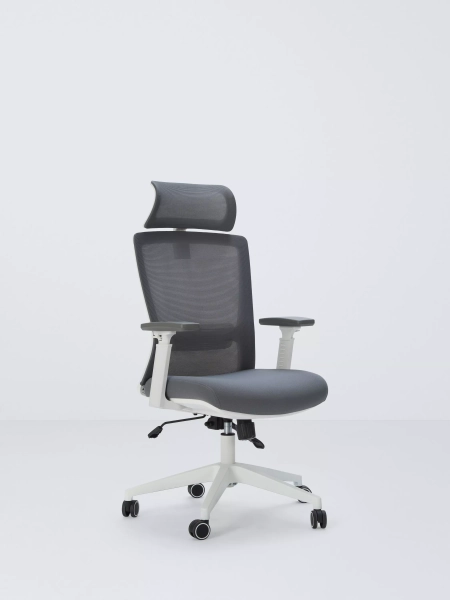 John Lewis Ollie High Back Office Chair, Grey