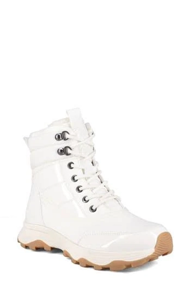AQUATHERM by SANTANA CANADA Sokul Faux Fur Lace-Up Winter Boot