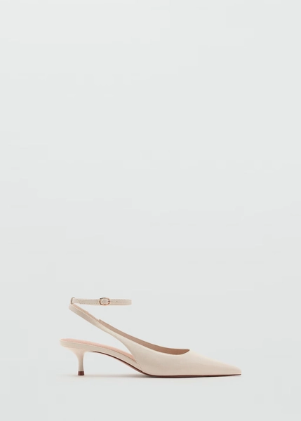 Kitten-heel pointed shoes - Women | MANGO United Kingdom
