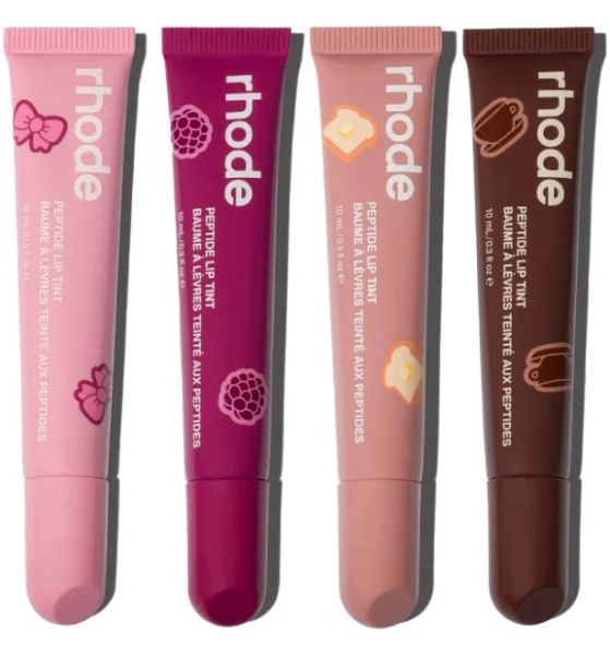 the scented peptide lip tint set | rhode skin