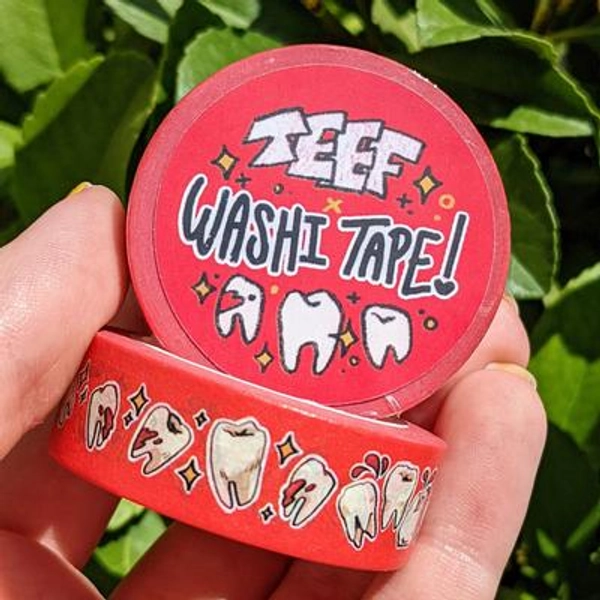 Teeth Washi Tape!
