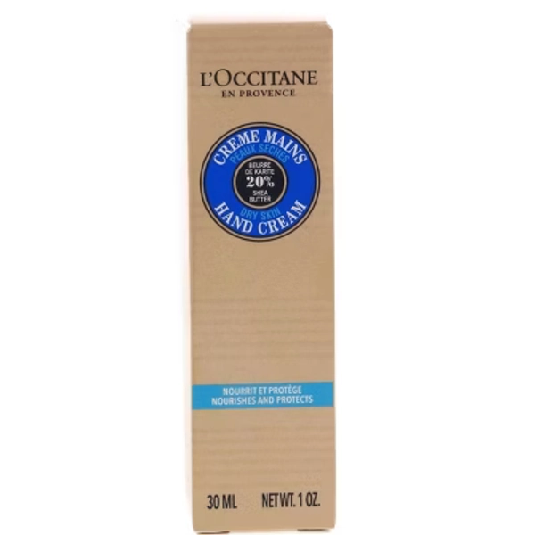 L'Occitane Shea Butter Hand Cream: Deep Moisture, Rich Shea Infusion, Soothing & Softening, 1 oz