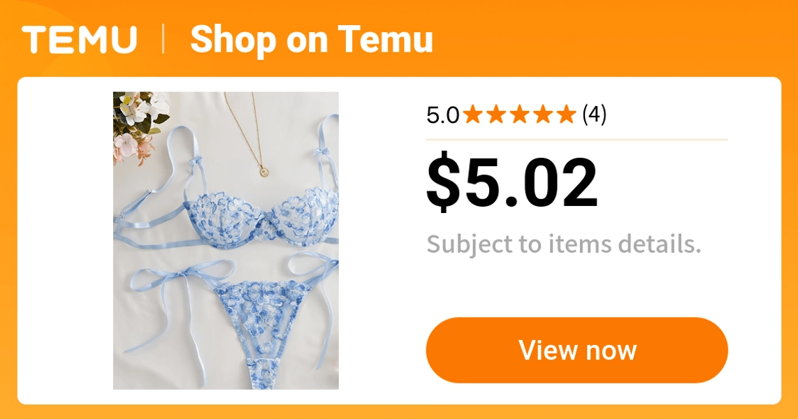 european   thin embroidered sheer lace bra set - Temu