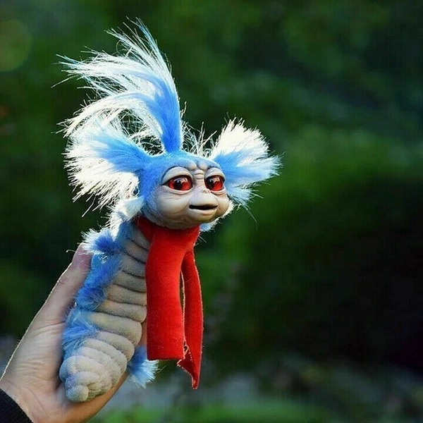 Cutely 19CM Worms from the Labyrinth plush toy home ornament GIFT