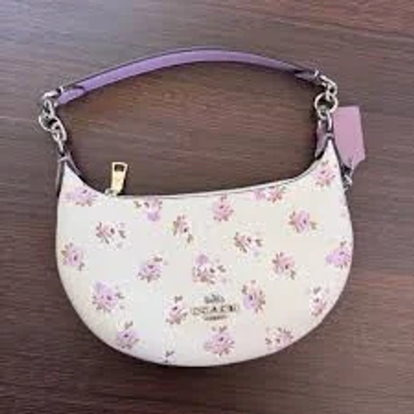 Coach Women's Mini Payton Floral Print Canvas Bag