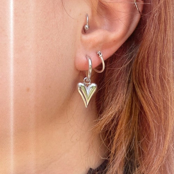 Hannah Heart Earrings | Shop The Deli