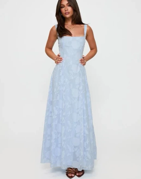Princess Polly Margaux Burnout Maxi Dress