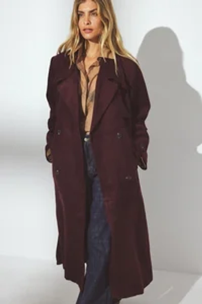 Gabardina - burgundy