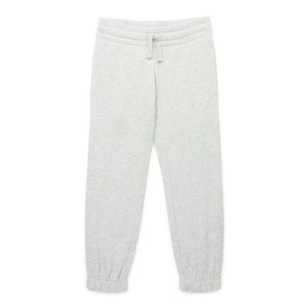 Athletic Works Little and Big Girls Fleece Jogger Sweatpants, Sizes 4-18 & Plus