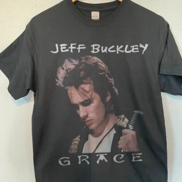 jeff buckley t shirt Black Size L