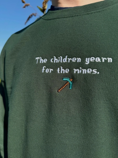 Mining Sweatshirt | Cozy Gaming Gift