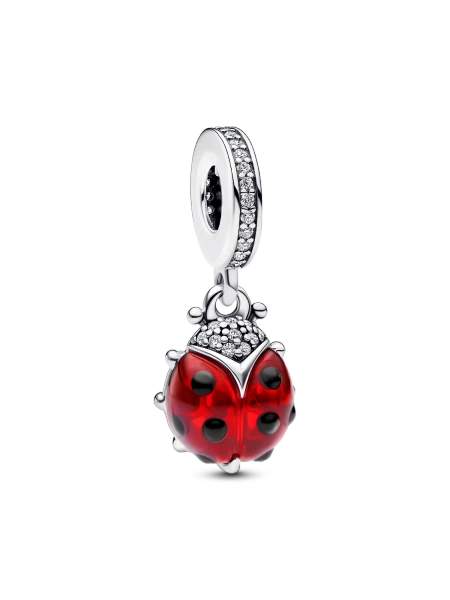 Red Ladybird Dangle Charm
