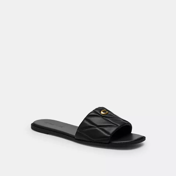 Holly Sandal With Quilting