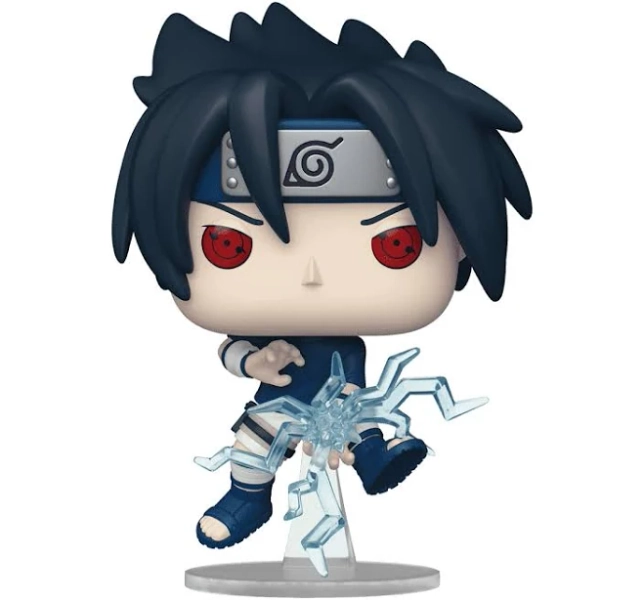 Naruto Pop! Animation #1969 Sasuke Uchiha Glow-in-the-Dark Exclusive
