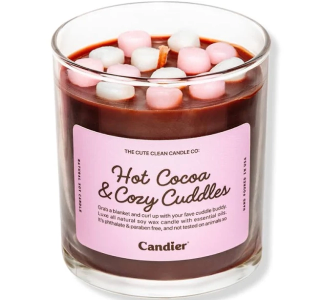 Candier Hot Cocoa & Cozy Cuddles Candle
