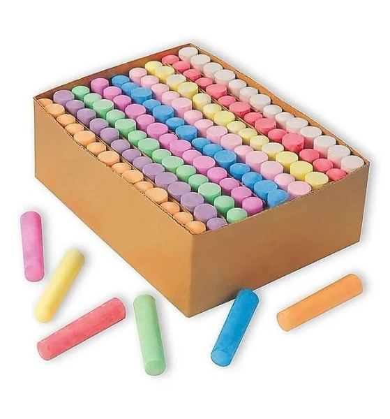 Color Splash! Giant Box of Sidewalk Chalk