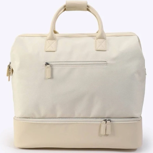 NOBL Travel Weekender Bag for Women & Men Large Duffel Carry-On Tote with Trolley Sleeve