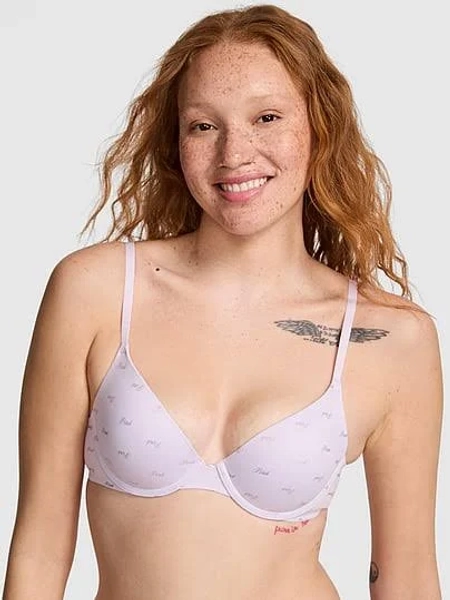 Women's Pink Wear Everywhere Push-Up Bra