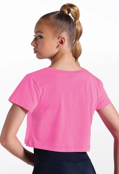 All Cotton Boxy Crop Tee