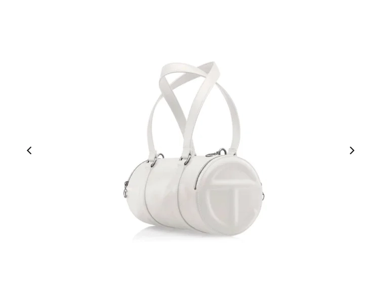 Medium Telfar Duffle - White 