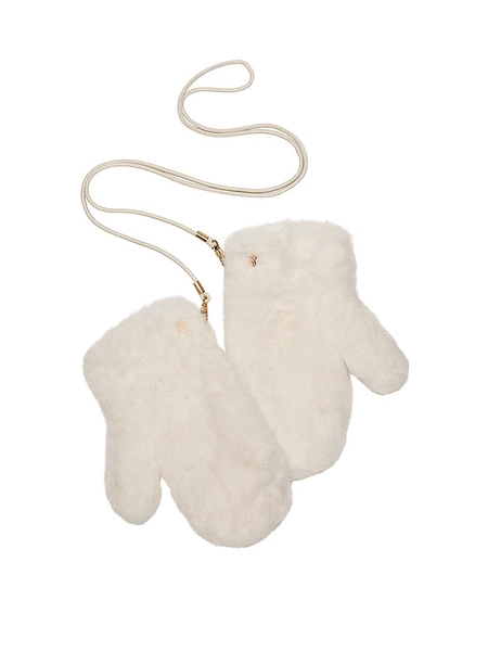 Faux Fur Mittens