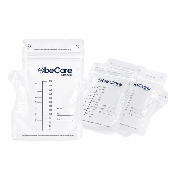 Pack 30 Bolsas Para almacenar Leche Materna 200 Ml Bebesit