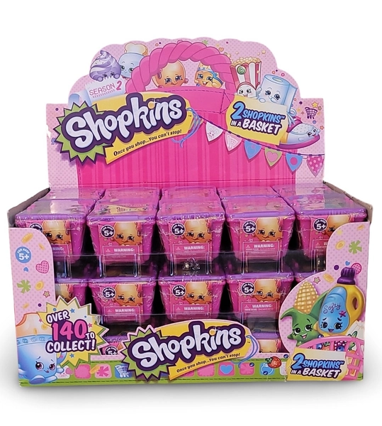 Shopkins Season 2 Lot 30 New Sealed 2 Packs + Display Box