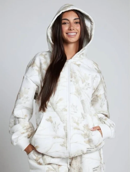 Comfrt Camo Zip Hoodie