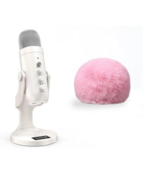 Gaming USB Microphone k66w-us and d65p Furry Cover