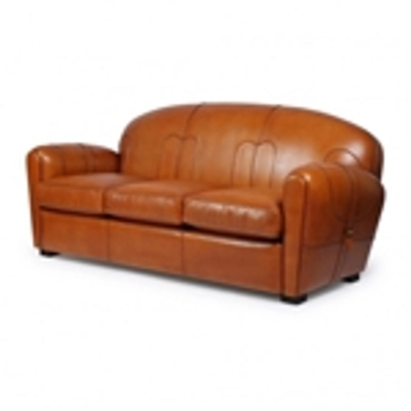 3-Seater Leather Club Sofas | Premium Comfort