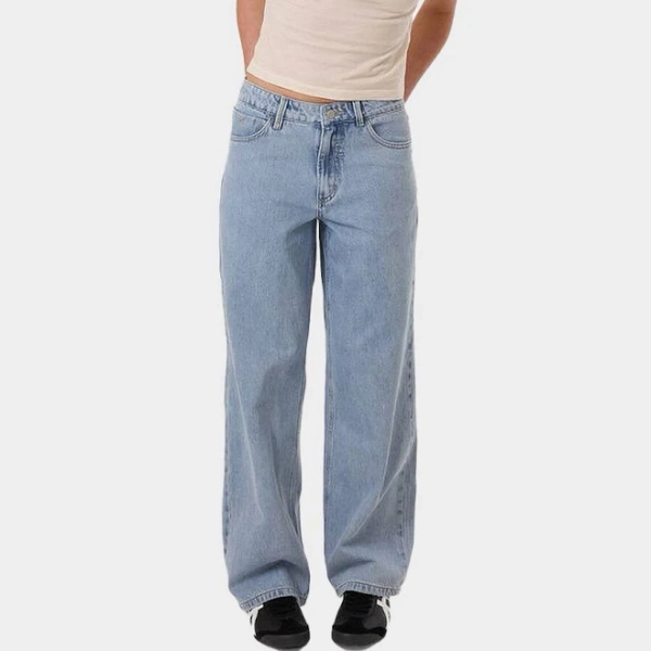 Thrills Billie Low Rise Baggy Light Wash Jeans
